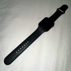 Apple Watch Series 5 44mm GPS Space Grey Gray Aluminum Black Sport Band No Flaws